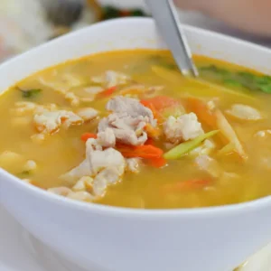 Chicken Manchurian Soup