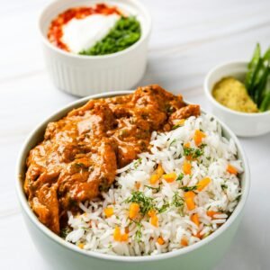 Any chicken dish half tray