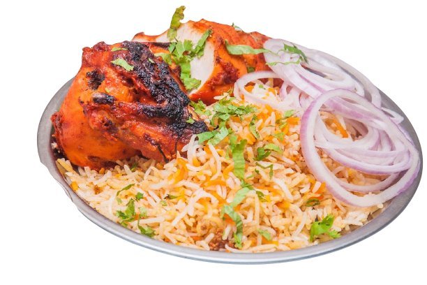 Tandoori Chicken Biryani